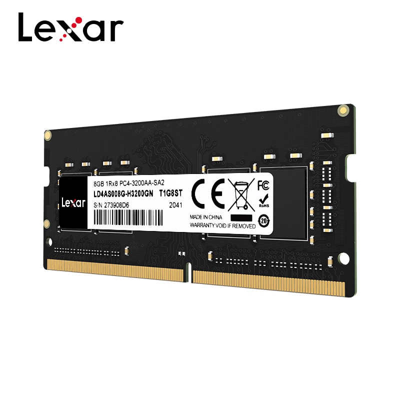 Lexar ƮϿ   ޸ RAM, DDR4 3200MHz SODIMM, 8GB, 16GB, 32GB, 3200 SO-DIMM, 260 , 3200Mbps